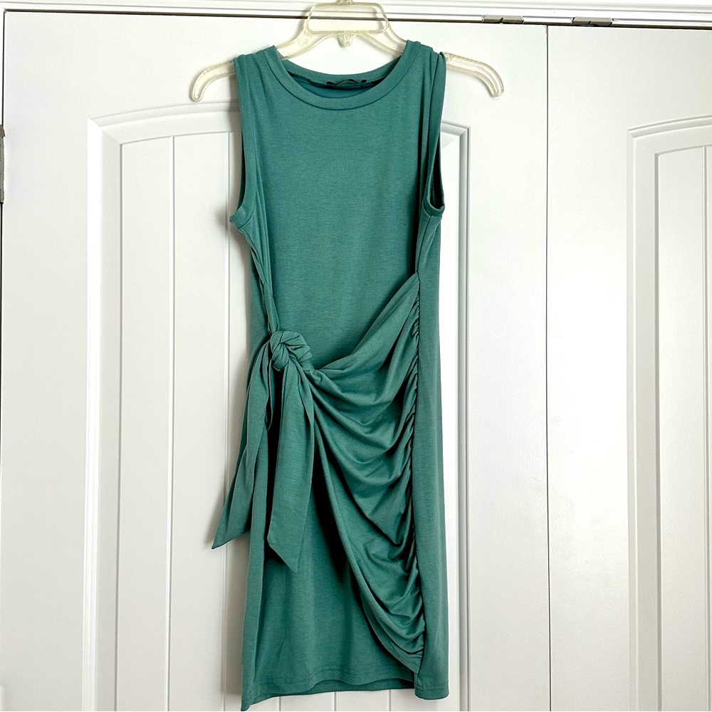 Mini Bodycon Teal Dress